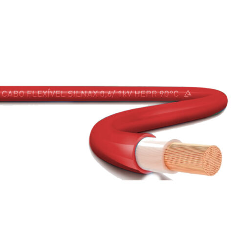 CABO COBRE FLEXÍVEL 450/750V 70º ANTICHAMA 2,5mm2  VERMELHO  R$/MT