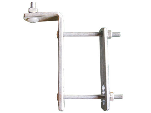 SUPORTE "L" PARA CRUZETA  AÇO GALVANIZADO A FOGO  R$/PÇ