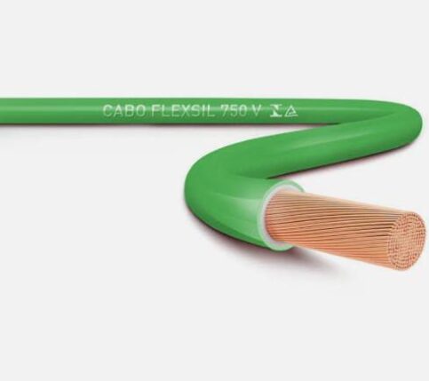 CABO COBRE FLEXÍVEL 450/750V 70º ANTICHAMA 6,0mm2  VERDE  R$/MT