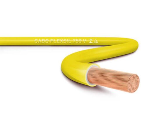 CABO COBRE FLEXÍVEL 450/750V 70º ANTICHAMA 6,0MM2 AMARELO R$/MT