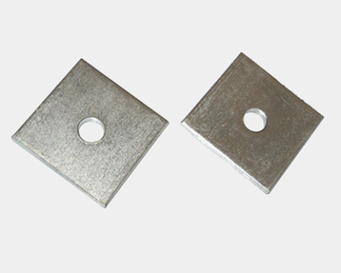 ARRUELA QUADRADA GALVANIZADA FOGO 32X14X3mm  R$/PÇ