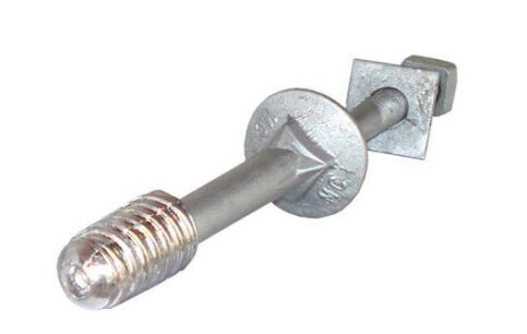 PINO RETO 15KV M16X294MM (CABEÇA DE CHUMBO) AÇO GALVANIZADO - R$/PÇ