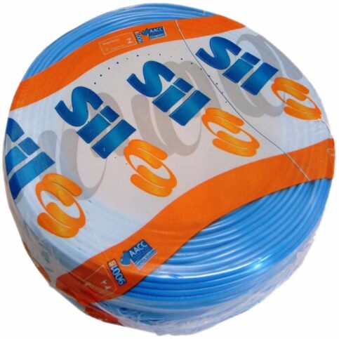 CABO COBRE FLEXÍVEL 450/750V 70º ANTICHAMA 4,0mm2  AZUL  R$/MT