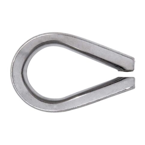 SAPATILHA AÇO GALVANIZADA 13MM PARA CORDOALHA DE AÇO    R$/PÇ