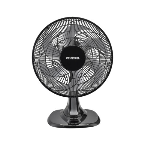 VENTILADOR DE MESA TURBO 6 - 40CM PRETO - VENTISOL