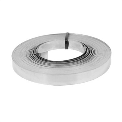 FITA DE AÇO INOX LISA - 19mm X 25m