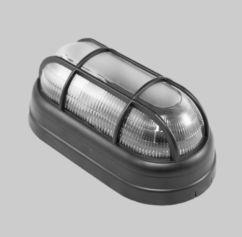 ARANDELA TARTARUGA COM GRADE PRETA - DEMI