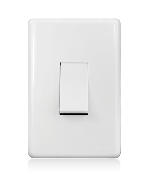 INTERRUPTOR 1 TECLA- PARALELO 10A  – STELLA STECK