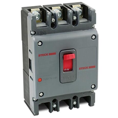 DISJUNTOR CAIXA MOLDADA – TRIPOLAR 600A – STECK