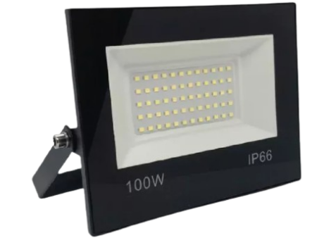 REFLETOR DE LEDS SLIM 100W 6500K  BIVLOT LUZ BC