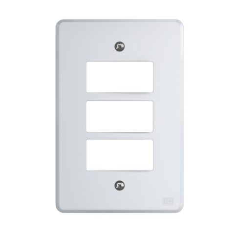 PLACA 4X2" MODULA 3 MOD WEG EQUILLE BRANCO