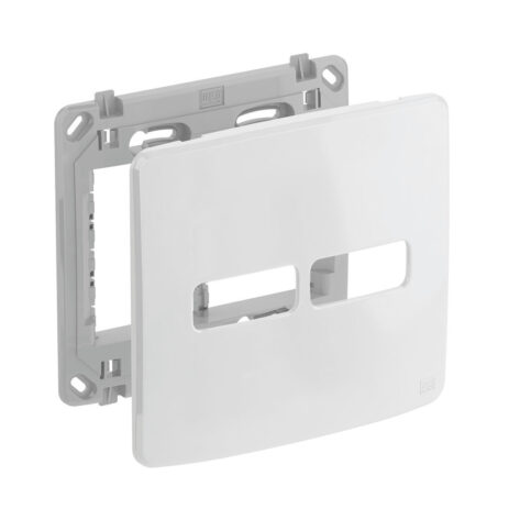 PLACA 4X4" 2 MOD COMPOSÉ BRANCO
