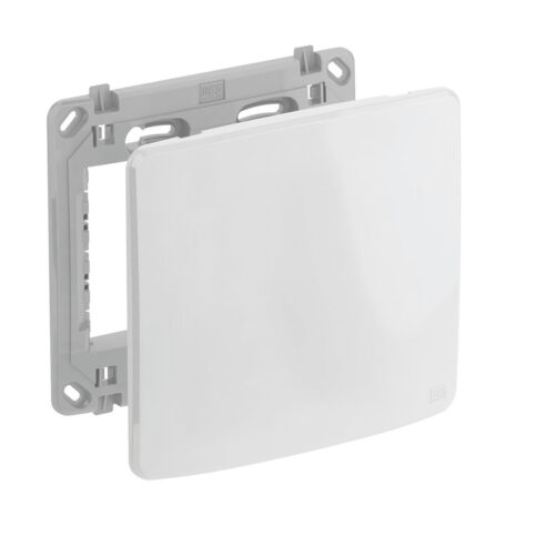 PLACA+SUP 4X4" CEGA COMPOSÉ BRANCO