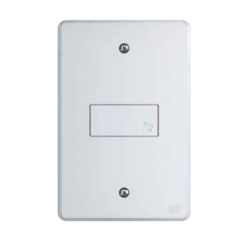 TOMADA PULSA CAMPAINHA 10A/250V PL4X2 EQUILLE BRANCO