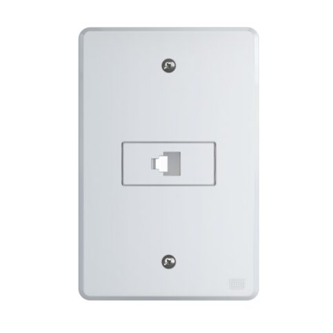 TOMADA 1 TECLA RJ11 2F WEG EQUILLE BRANCO