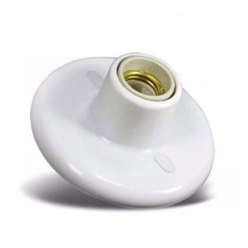 PLAFON BRANCO E-27 BAMPLAS2