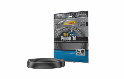 PUXA CABO 15MT GUIA PASSA FIO COM ALMA DE AÇO - ENERBRAS