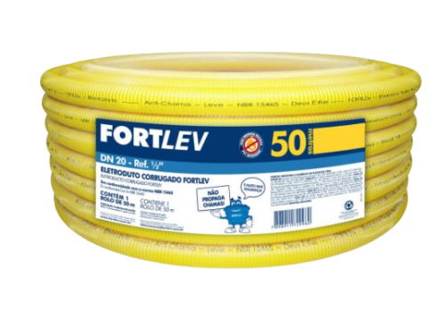 ELETRODUTO CORRUG FLEX 20X50M 1/2"