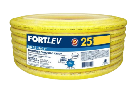 ELETRODUTO CORRUG FLEX 32X25M 1"