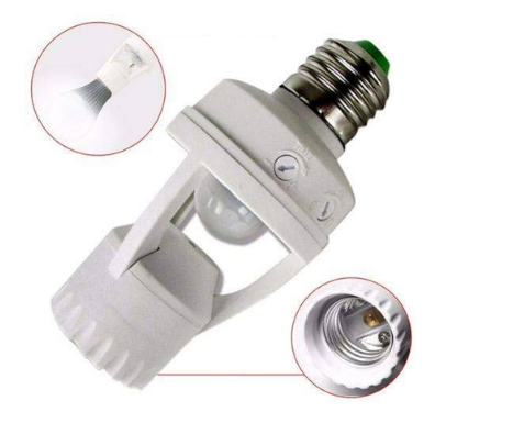 SENSOR DE PRESENÇA 360º REDONDO BRANCO DE SOBREPOR 6M AUTOVOLT