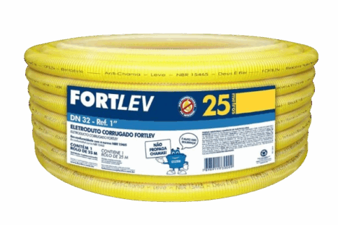 ELETRODUTO CORRUG FLEX 32X25M 1"